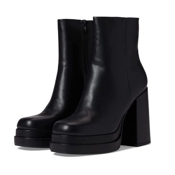 Steve Madden Shoes - Steve Madden Boots Ontario Black Heeled Ankle Booties
